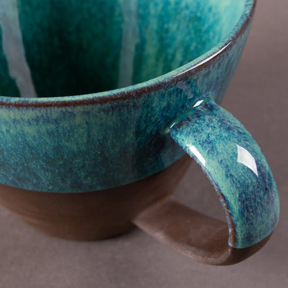 Seika Tasse - Großer Pott für Matcha, Milchkaffee, Latte, Cappuchino, Tee