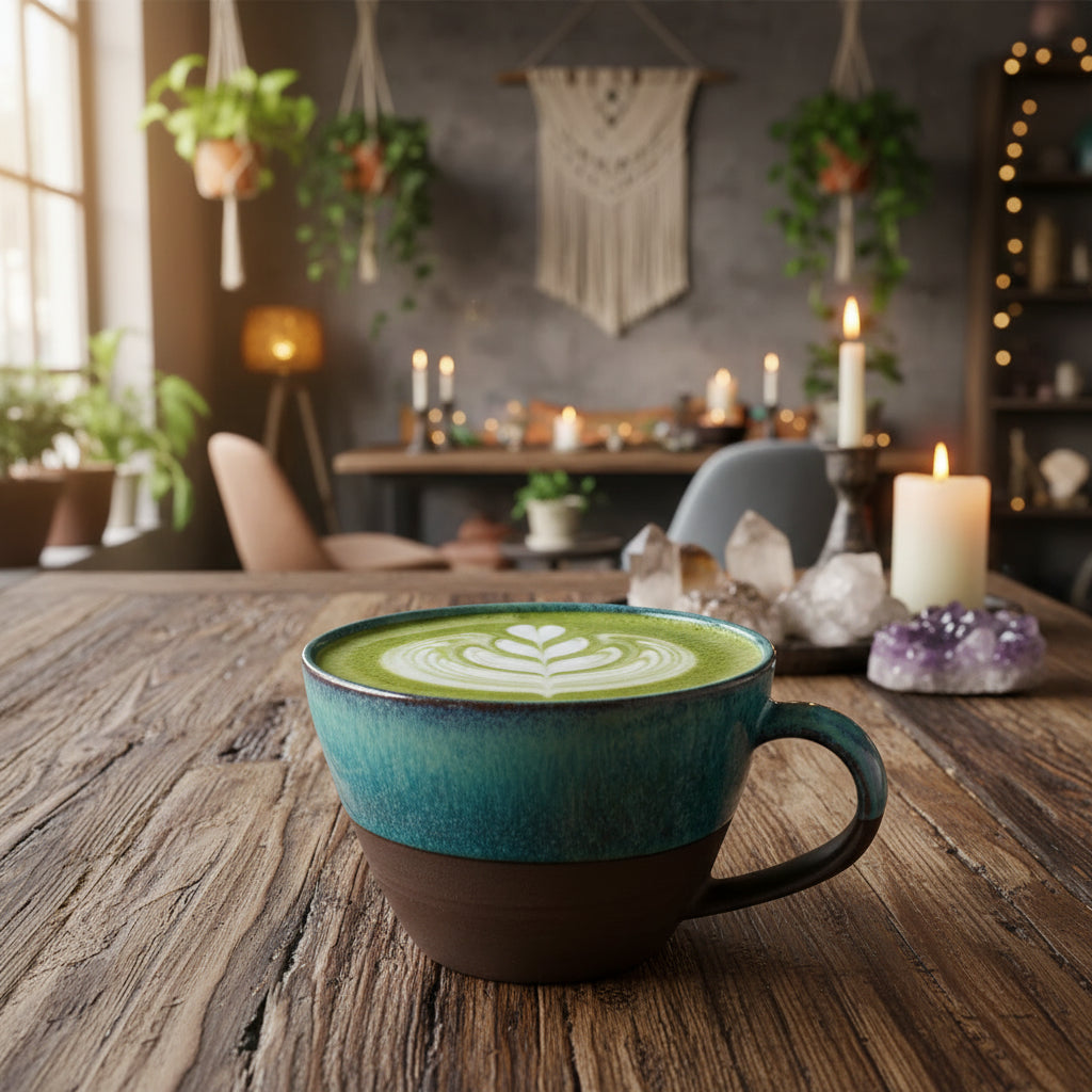 Seika Tasse - Großer Pott für Matcha, Milchkaffee, Latte, Cappuchino, Tee